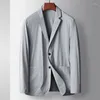 Men's Suits E1764-Men's Suit Summer Casual Business Loose Coat