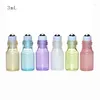 Storage Bottles 3ML Cute Cosmetic Mix Color Glass Roll On Bottle Essential Oil Empty Parfum Roller Ball Portable Perfume Container