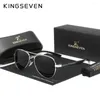 Lunettes de soleil Kingseven Fashion Pilot pour hommes classiques Uv400 Protection polarisation lunettes femmes HD luxe conduite lunettes