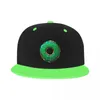 Ball Caps Classic Green Chleb Donut Hip Hop Baseball Cap dla mężczyzn Kobiety Spersonalizowane Snapback Unisex Donut Hat Spring