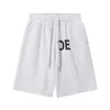 hommes shorts designer shorts de bain gym inaka shorts en maille dessinés à la main doodle encre splash bronzage lettre imprimer polaires techniques de conception inversée