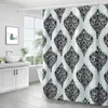 Shower Curtains Retro Curtain Nordic Boho Flowers Printing Bathroom Waterproof Fabric Bath Decoration Sets With Hooks