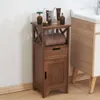 BECTSBEFF 30 Inch (approximately 76.2 Cm) High-end Table, Fully Assembled Bathroom Floor Cabinet Shees and Storage Racks, No Need to Assemble Bedside Table