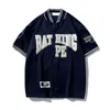 Chemises de baseball de marque japonaise à la mode, vente en gros, t-shirt à manches courtes et col en V, h789