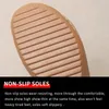 Slippers Fashion Thick Sole Wedge Women Open Toe Non-slip Beach Shoe 2024 Summer Outdoor Casual Sandals Big Size
