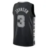 Custom Mens Youth 1 Victor Wembanyama Basketball Jersey San Devin Vassell Antonio Keldon Johnson Spur Zach Collins Tim Duncan Jeremy Sochan Tre Jones Manu Ginobili