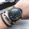 Panerass Luminors vs Factory Top Quality Watch Automatic Automatic Watch P.900 Automatic Watch Top Clone لـ Wristwatch Top Leisure Super Luminous Caries بالكامل