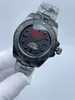 Herenhorloge 904L 40 mm automatisch mechanisch uurwerk Gepersonaliseerde matzwarte kast Klassiek