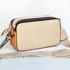 Designer 2024 Fashion Women Snapshots Small Camera Bag Solid Color Versatile Cross Body Purse Enkel justerbara axelremvarumärken