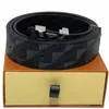 Mens Designer Belt Fashion Buckle äkta läderbältesbredd 3,8 cm 20 stilar mycket kvalitet med boxdesigner män kvinnor män bälten för kvinnor designeraaaaa