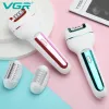 Epilator Original VGR 3in1 Epilator Women Electric Shaver for Face Body Rechargeble Lady Trimmer Hair Removal Bikini Underarms Ben