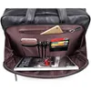 Сумка черная из натуральной кожи, мужские сумки-мессенджеры из воловьей кожи, мужской портфель для ноутбука 15,6 дюйма, портфель для деловых поездок # M7367
