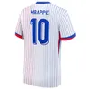 24 25 Euro Cup French Home jersey MBAPPE soccer jerseys DEMBELE COMAN SALIBA KANTE Maillot de foot equipe Maillots GRIEZMANN kids kit Men player football shirt