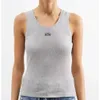 Dames Tanktops Katoenmix Tanktop Shorts Designer Nylon Yoga pak O-hals Mouwloos Sport Femme Beha Vest Dames Effen Elastisch