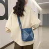 Bolso Retro Mini de hombro para mujer, tendencia 2024, bolsos cruzados de lona, bolsos cuadrados de tela vaquera, bolsos de viaje de lujo, monedero de marca de diseñador