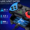 Controladores de jogo Joysticks DinoFire Wireless Controller para Nintendo Switch OLED / Lite Dupla Vibração Bluetooth Gamepad Multi-Function ControllersY240322