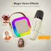 Altoparlanti per telefoni cellulari di alta qualità K12 Ktv Altoparlante per microfono karaoke Audio Bluetooth di fascia alta Piccola casa Professionale per bambini che canta Altoparlante Bluetooth in magazzino