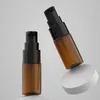 Bottiglie di stoccaggio 100 pezzi 10 ml Vuoto piccola pompa per crema Imballaggio cosmetico in plastica Contenitore per trattamento Bottiglia campione per la cura personale