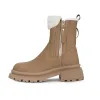 Stivali stivali da neve donne 2023 Nuovo piattaforma calda invernale piattaforma impermeabile stivali di cotone in cotone scarpe da donna antislip stivali botas mujer