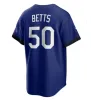 Personalizado Mookie Betts Jersey 17 Shohei Ohtani 18 Yoshinobu Yamamoto Freddie Freeman Beisebol Dodgers Clayton Kershaw James Outman Urias Homens Mulheres Juventude