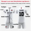 Children Soccer Uniform Sets Custom Dry Fit 2 Piece Boys Girls Short Sleeve Shirt Shorts Training Football Jersey Kids Outfit 240313