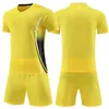 Custom Men Football Jersey Set Short Sleeve Print Number Men Soccer Kits Professional Women Sport Training Suit 240313