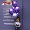 Dekoracja imprezy 10pcs Chrome Metallic Latekse Hel Balloony Baby Shower Wedding Birthday Globos Infatable Balon