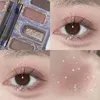 Flower Knows Moonlight Mermaid Eye Shadow Delicate Matte Glow Shimmer Waterproof 5 Color Glitter Make Up Palette 240318