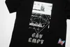 Herren T-Shirts Hiphop Street Schwarz CAVEMPT T-Shirts Lose Baumwolle Abstrakte Muster Fuzzy Letter Top T-Shirts Mode Lässig Männer Frauen Kurzarm J240322