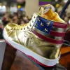 2024 New designer shoes Men Trumpes Never Give Up High-top casual Shoes Stylish Presidential sneakers for Formal Wear and Outdoor Comfort Size 39 45 Advanced version