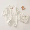 Kleidung Sets Baby Einteilige Kleidung Reine Baumwolle Frühling Und Herbst Stil Anzug Geboren Pyjamas Junge Super Nette HA