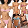 Women Bikini Designer Badeanzug Topmelonen Tarnung gesammelte Bikini -Gurt Split Womens Badeanzug S007