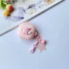 Earphone Accessories cartoon cute star case For Samsung Galaxy buds2 pro / buds live Case with keychain Silicone Earphones Cover for Galaxy buds 2Y240322