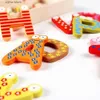 Kylmagneter 26 Cartoon Letter Friction Magnetic Stickers A-Z Letter Stickers Baby Learning Tool Y240322