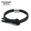 Power Ionics WEAVE BAND unissex à prova d'água íons e germânio esportes moda pulseira grátis letras presentes 240313