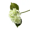 Dekorativa blommor konstgjorda blommor bröllop simulering stor växt dekor vita