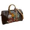 Borse firmate Borsoni da uomo Marrone Lettera KEEPALL 40 45 50 Borse Borse a tracolla Duck Graffiti Deposito bagagli Borsoni Borsa da viaggio per aeroporto Borsa da palestra per donna Borse fitness