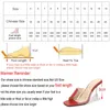 Slippers 7 Color Matching Fish Mouth Women's Slipper High Heel Casual Daily Style Wine Glass With Transparent Large Size Heels