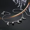 Anklets Bohemian 925 Sterling Silver Anklet Bracelet On The Leg Cute Dolphin Barefoot For Women Chain Beach Foot Jewely