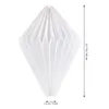 Lampy stołowe 1PC Lampa origami odcień dekoracyjny sufit składany abażur