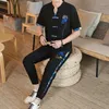 Men's Tracksuits Cotton And Linen Sportswear (Shirt Trousers ) Suit Pants Fashionable Chinese Style Summer