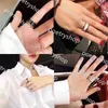 Designer Plain Ringe Gold Buchstaben Frauen Ring Hochwertige Designer Schmuck Herren Für Party Klassische Liebe Damen Kleiner Roter Mann