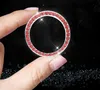 Car Engine Start Stop Accessories Rhinestone Ring Sticker Diamond Rings For BMW BENCar Interior Decoration 2pcs/set