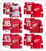 Detroit Custom Red Wings Hockey Jerseys 57 David Perron 2 Olli Maatta 35 Ville Husso 18 Andrew Copp 8 Ben Chiarot 46 Jeff Petry Austin Czarnik Patrick Kane Dylan Larkin