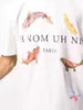 T-shirt da uomo T-shirt estiva da coppia IH NOM UH NIT Cotone a maniche corte 1 1 Etichetta originale Lucky Carpet Pattern Lettera stampata T-shirt da uomo J240322