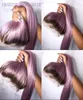 Ombre Purple Long Straight Lace Wigs for American Women Synthetic Lace Front Wigs High Temperature Fiber Hair7596773