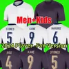 2024 Euro Cup Englands Jersey Bellingham Evden Futbol Formaları Pirinç Saka Foden Rashford Sterling Stones Grealish Kane Erkekler Hayranlar Oyuncu Futbol Gömlek Kiti