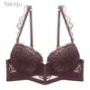 Sexy Set New French Sexy Lace Gathering Top Support Bra Womens Underwear Girls Bra Top Thin Bottom Thick Bra Set 24322