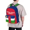 Plecak unisex plecak Republika Środkowoafrykańska Flaga Flaga szkolna torba Messenger Torba laptopa torba podróżna mochila prezent