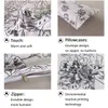 Duvet Covers Single/ Double Person Bedding Comforter Cover Plant Flower Quilt Bedding Cover Sets with Quilt Cover Bed Sheet Pill 240309